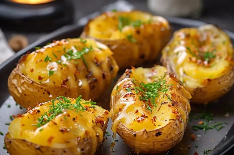 Truffle Oil Baked Potatoes