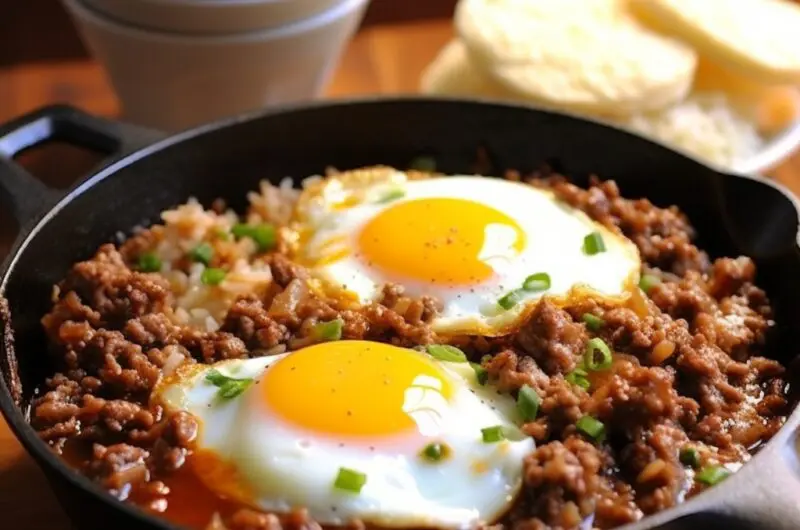 Savory Beef and Egg Skillet