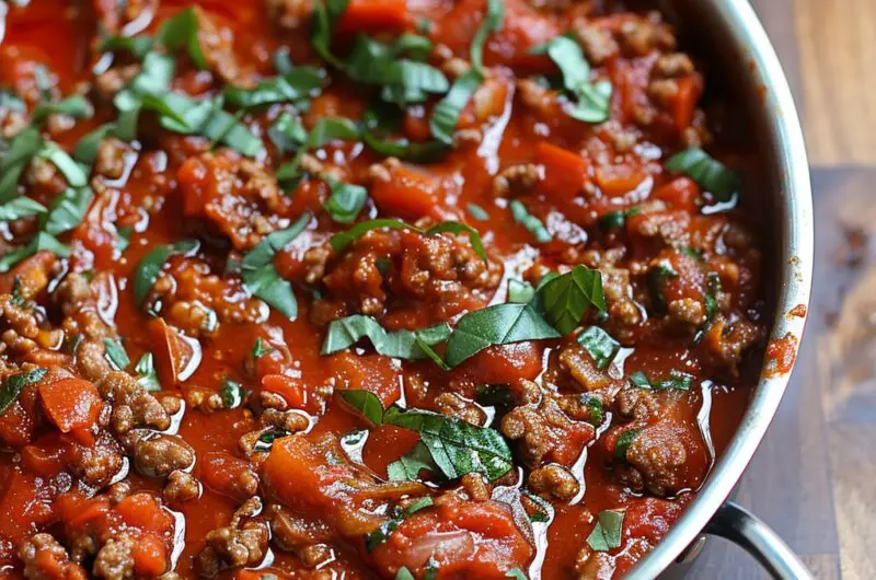 Ultimate Homemade Spaghetti Sauce