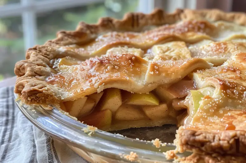 Grandma's Brown Sugar Apple Pie