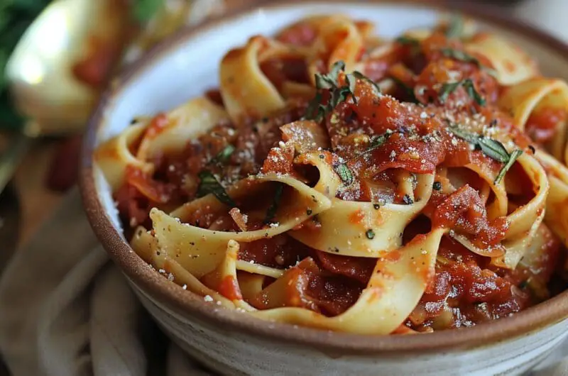 Quick and Easy Homemade Pasta Sauce