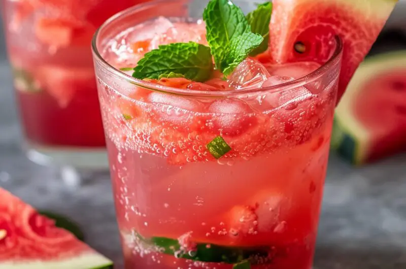 Refreshing Watermelon Agua Fresca