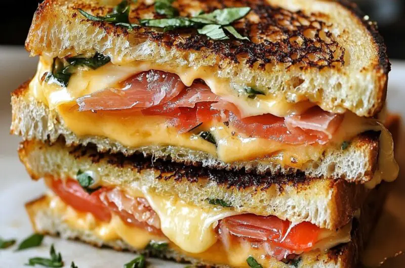 The Ultimate Gourmet Grilled Cheese